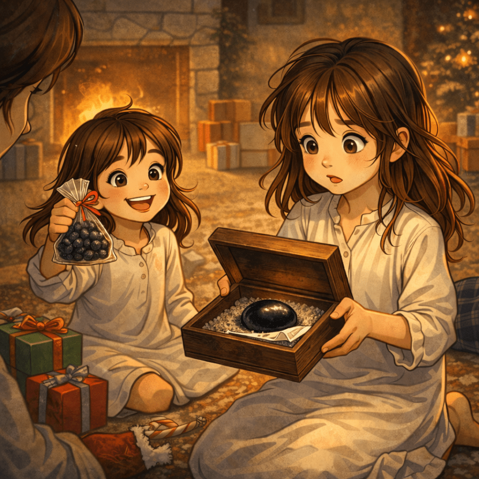 The Night the Snow Didn't Melt: Elsie Calderidge - "Elsie Receives coal for Christmas"