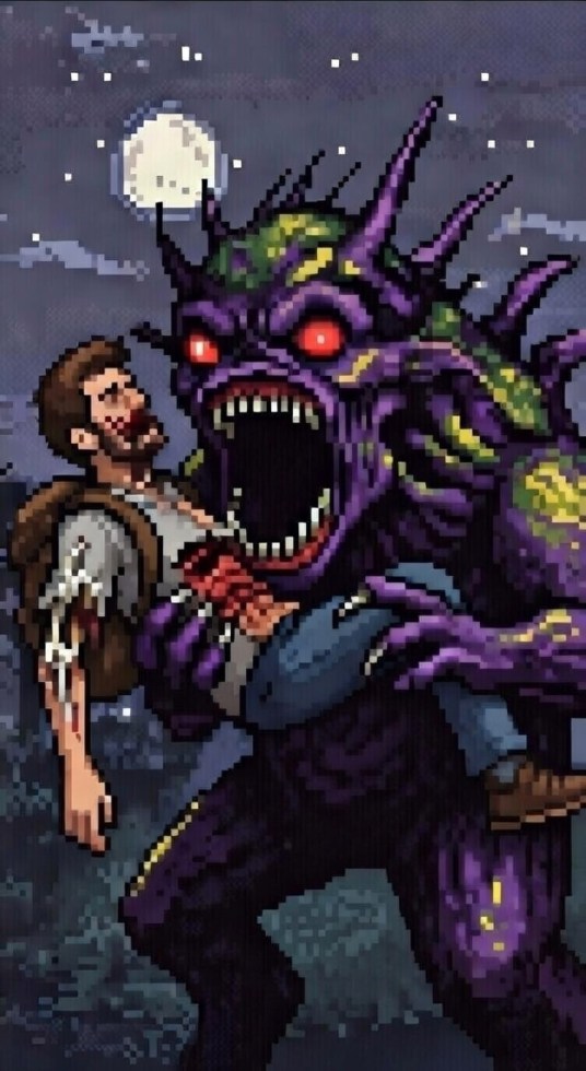 The Monster in the Eoods plot-pulse.com